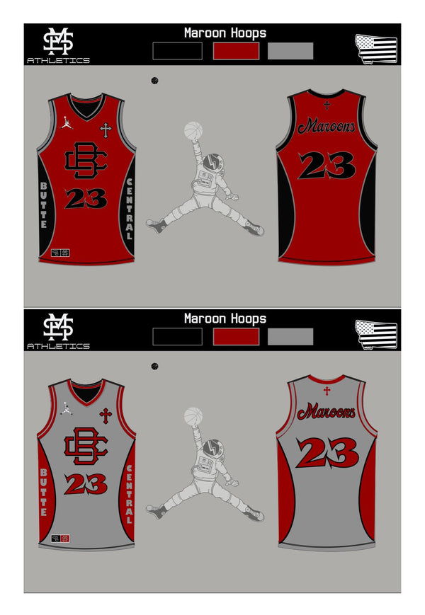 Reversible Basketball Jersey Custom - Moonshot Athletics