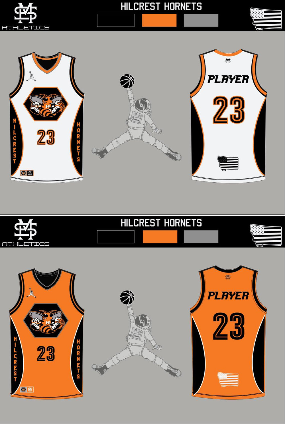 Reversible Basketball Jersey Custom - Moonshot Athletics