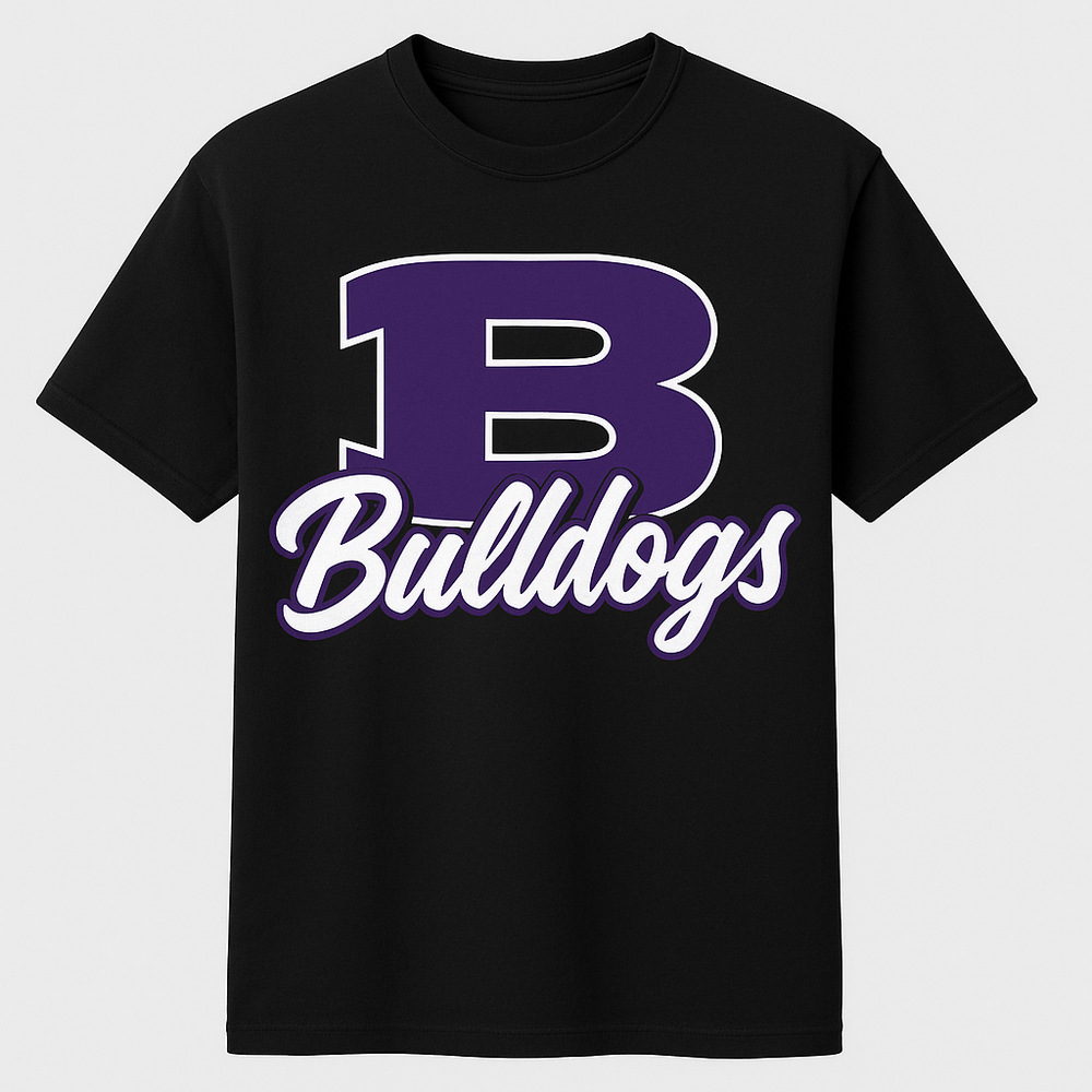 Bulldog 2025 Tees 50-50 Blend