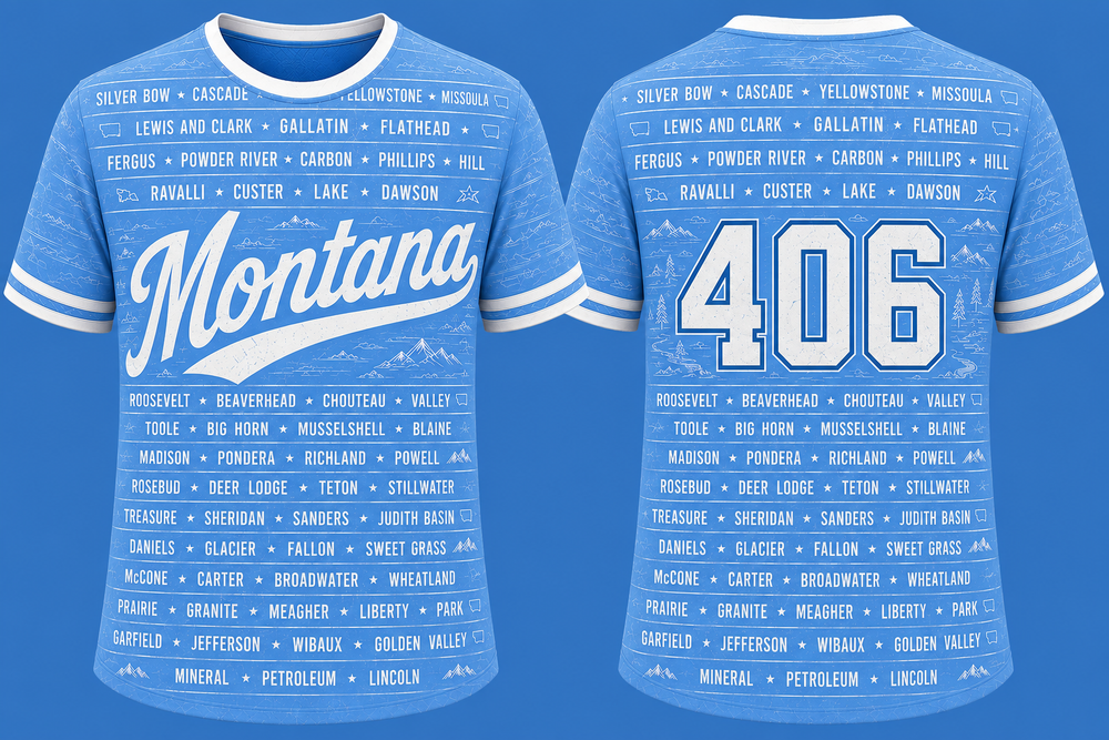 Montana Counties Jersey