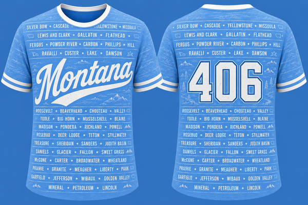 Montana Counties Jersey