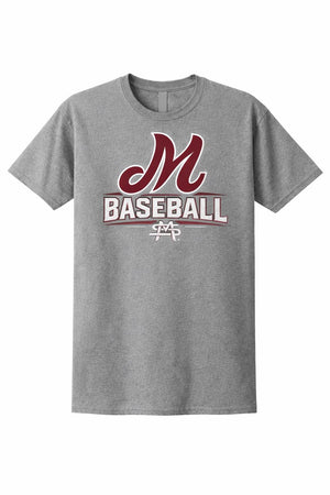 Classic M Baseball Graphic T-Shirt