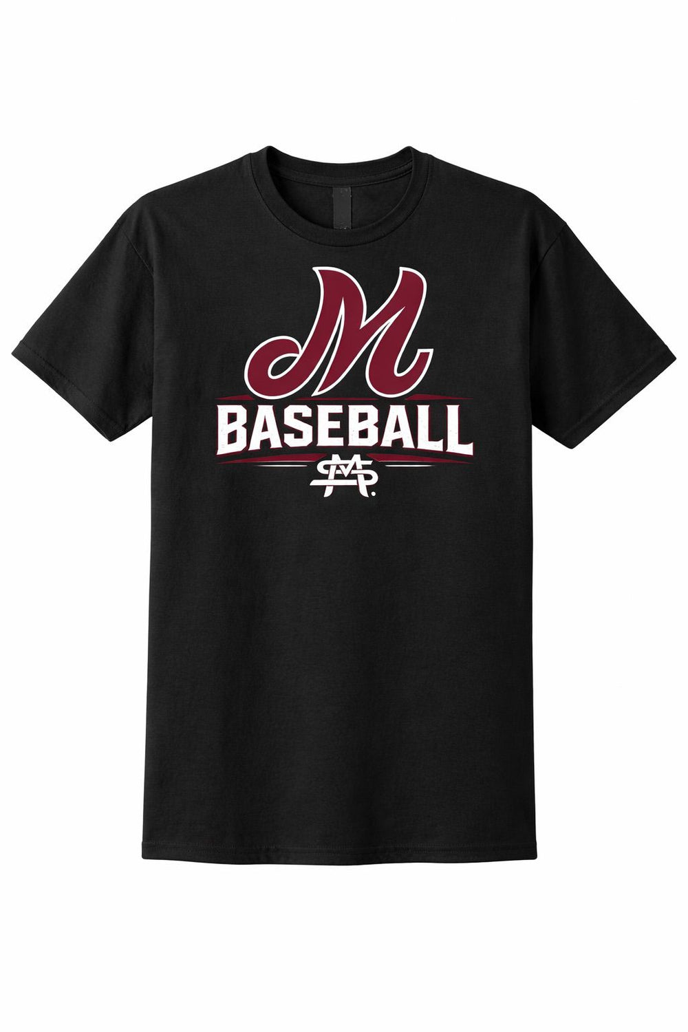 M Baseball Bold Graphic T-Shirt