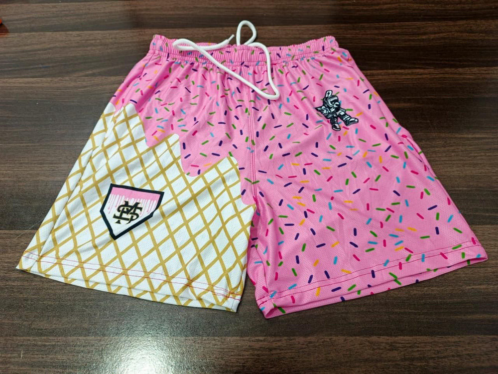 Ice cream Shorts Pink